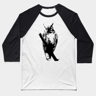 owl t-shirt Baseball T-Shirt